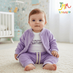 Set 3 Piezas Plush Lila