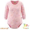 Body Naranjo Elefante Globo Rosa