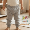 Pantaloncito Joggin c/puño Naranjo color Melange