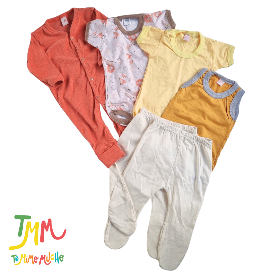 Set TALLE 1 - 5 PRENDA BEBA - ART 374