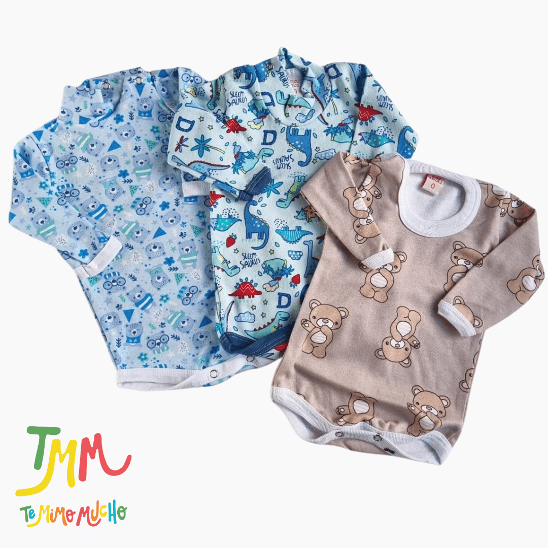 Set TALLE 0 -3 MESES - 3 PRENDA BEBE - ART 370 FALLA