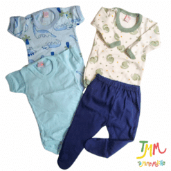 Set TALLE 0- 4 PRENDAS BEBE POR FALLA  - art 344