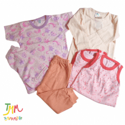 Set TALLE 4- 5 PRENDAS BEBA POR FALLA  - ART 350