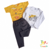 Set TALLE 4 - 3 PRENDAS BEBE POR FALLA  - ART 354