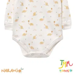 Body Naranjo Elefante Globo Crudo - Imagen 6