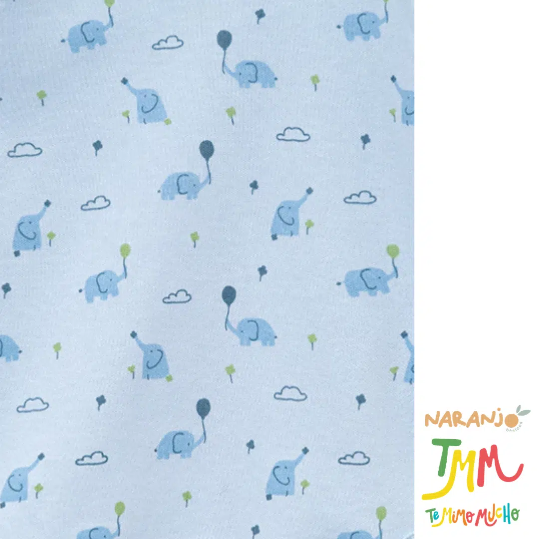 Body Naranjo Elefante Globo Celeste - Image 5
