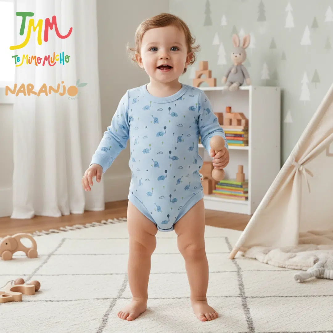 Body Naranjo Elefante Globo Celeste