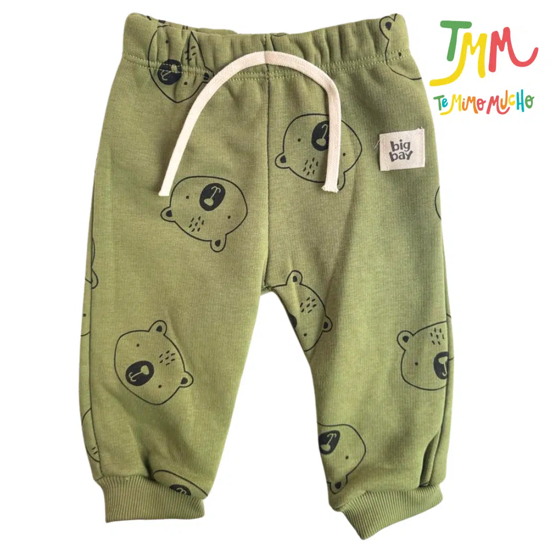 Conjunto OSITOS Buzo y Pantaloncito Verde - Image 5