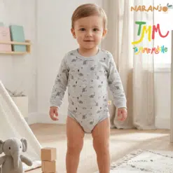 Body Naranjo Elefante Globo Melange