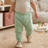 Pantaloncito Joggin c/puño Naranjo color Verde