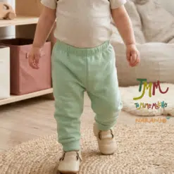 Pantaloncito Joggin c/puño Naranjo color Verde