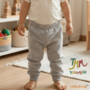 Pantaloncito Joggin c/puño Naranjo color Melange