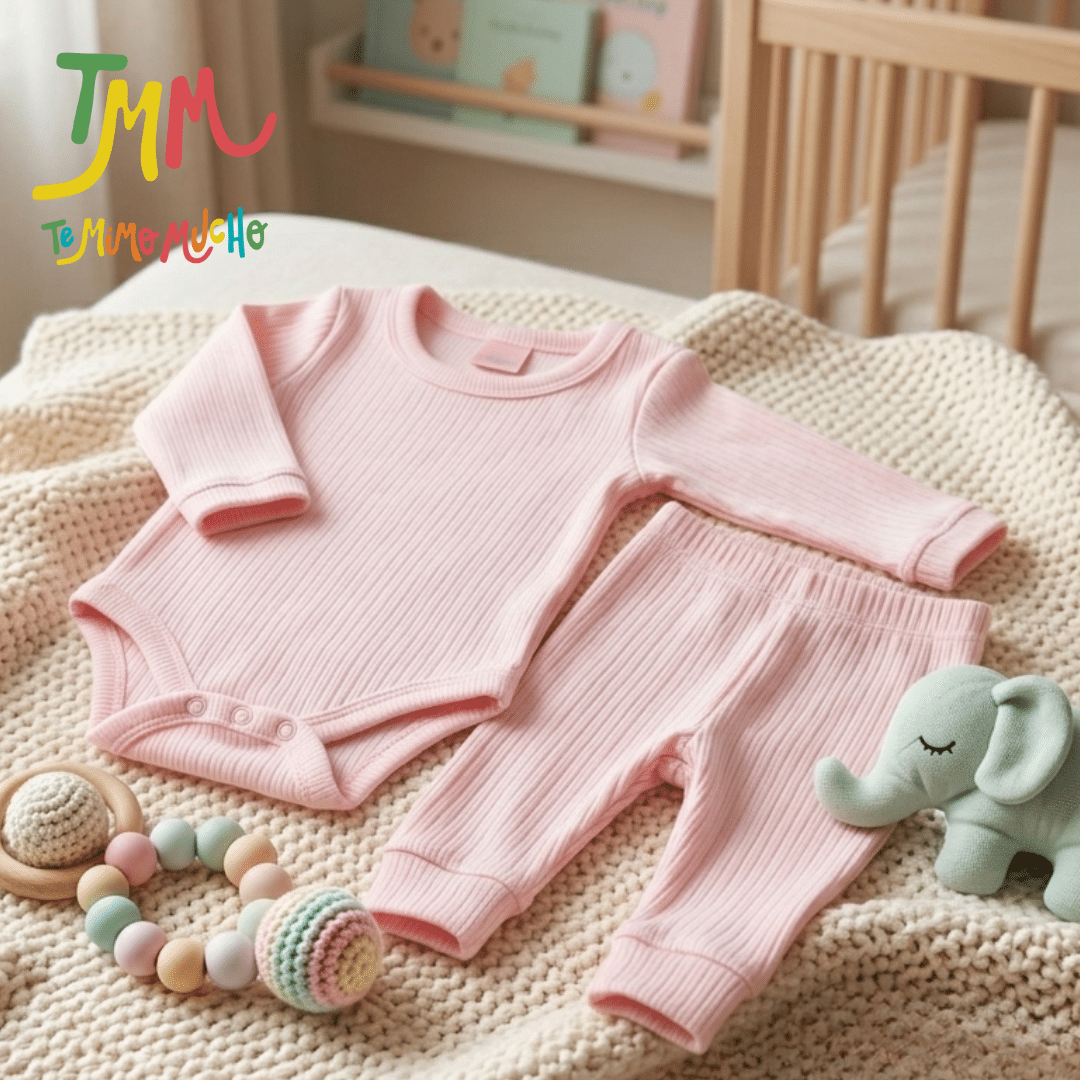 Conjunto Body - Pantaloncito Rosa Bebe FALLA