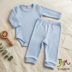 Conjunto Body - Pantaloncito Celeste
