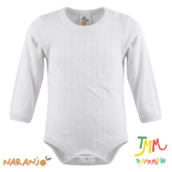 Body Naranjo Frances Térmico Blanco