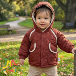 Campera  matelase bordo