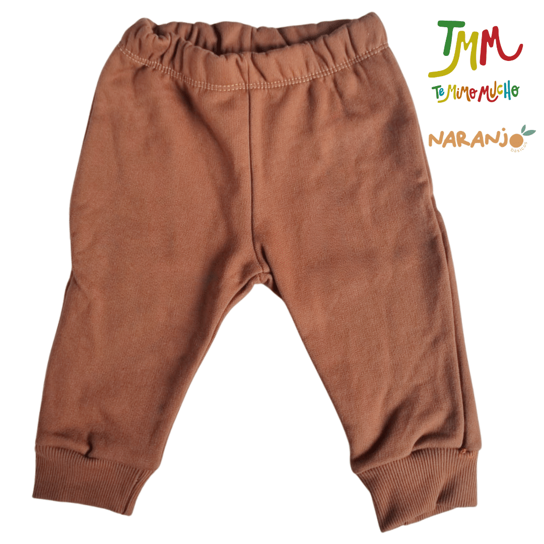 Conjunto Naranjo BORN BEAR - MELANGE Buzo - Pantaloncito - Image 4