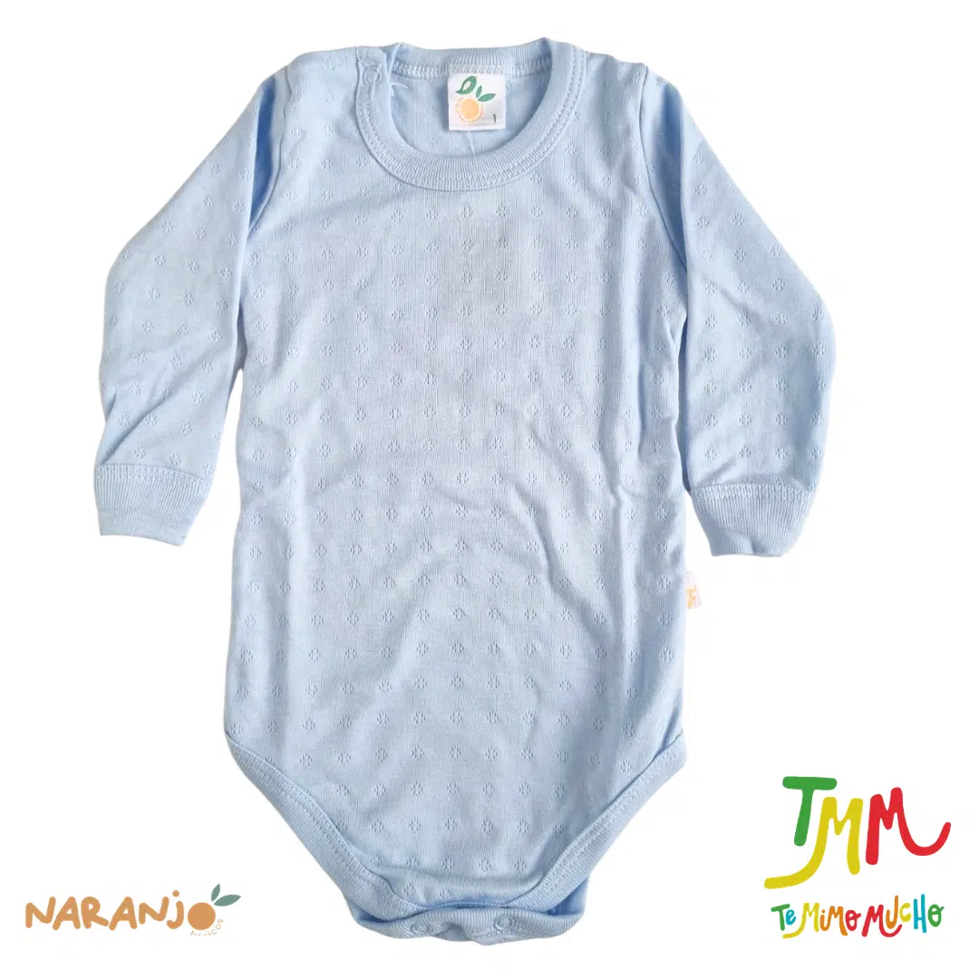 Body Naranjo Frances Térmico Celeste