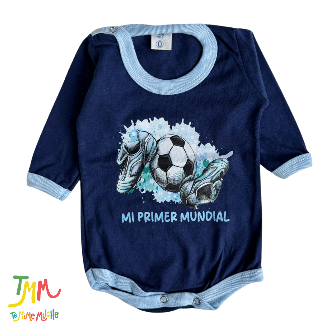 Body Mundial Mi Primer Mundial botines Azul - Image 2