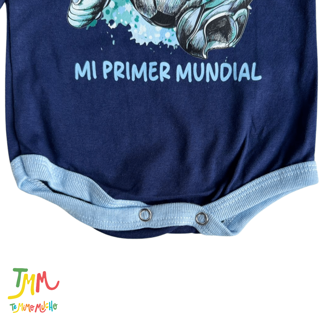 Body Mundial Mi Primer Mundial botines Azul - Image 3