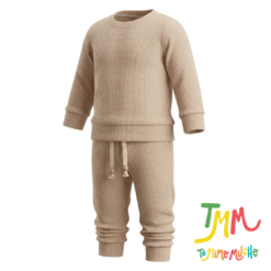 Conjunto Wafle Marron