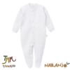 Enterito Dormilon Liso TERMICO blanco Naranjo