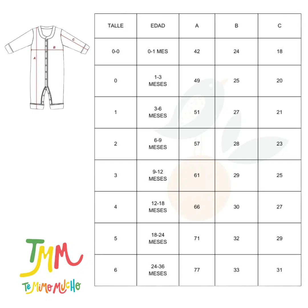 Enterito Dormilon Liso PLUSH NUDE - Image 6