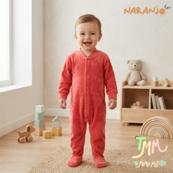 Enterito Dormilon Liso PLUSH TERRACOTA