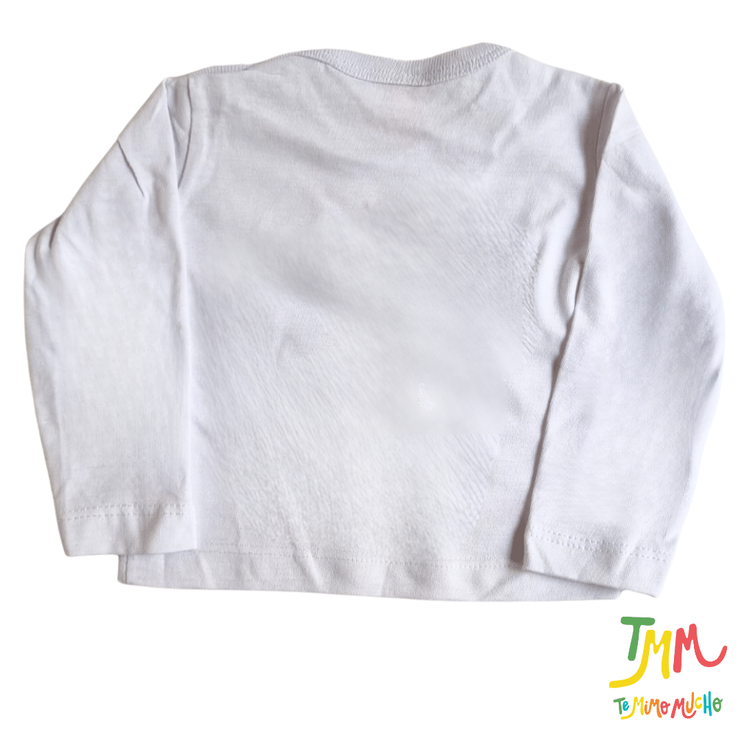 Remera Mundial Pelota Blanco - Image 3