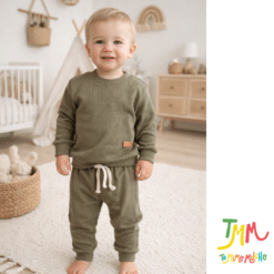 Conjunto wafle verde