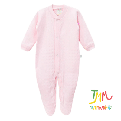 Enterito Dormilon Liso TERMICO ROSA