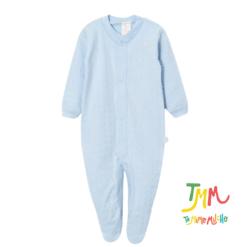 Enterito Dormilon Liso TERMICO celeste