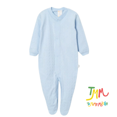 Enterito Dormilon Liso TERMICO celeste