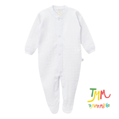 Enterito Dormilon Liso TERMICO blanco