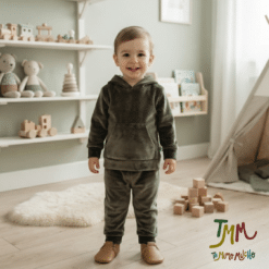 Conjunto Plush Canguro Verde