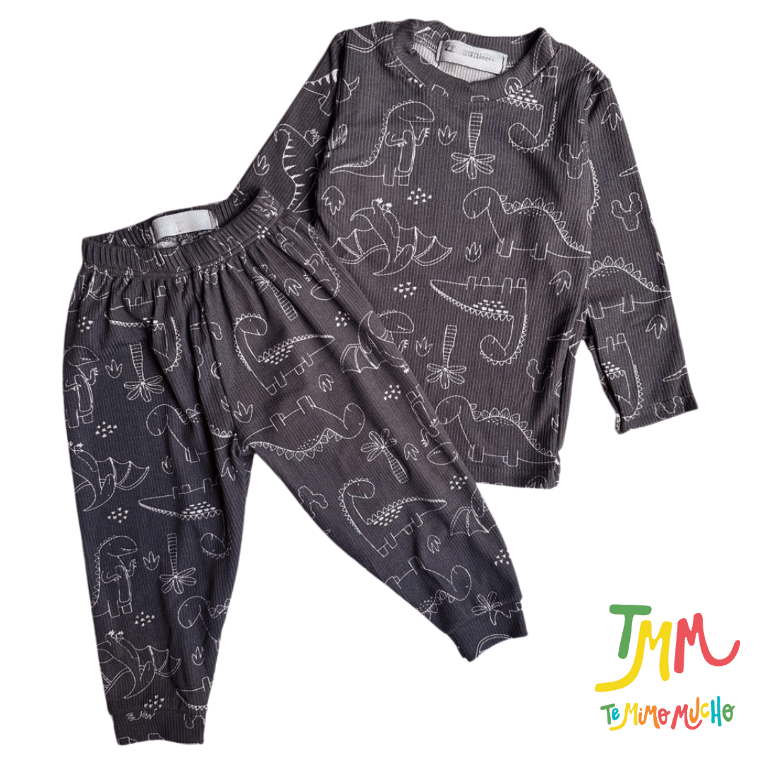 Conjunto Morley Dino gris - Image 2