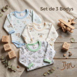 Set de 3 bodys BEBE