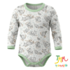 Body Manga Larga Bosque Verde