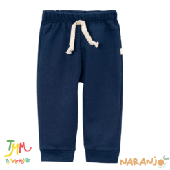 Pantalon Joggin Azul Naranjo con friza PROMO