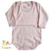 Body Manga Larga Lunares Rosa