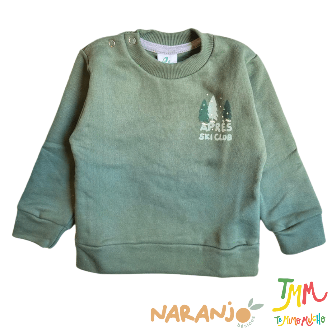 Conjunto Naranjo friza PINITO Verde - Image 4