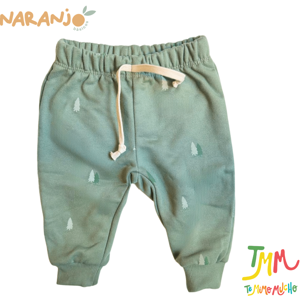 Conjunto Naranjo friza PINITO Verde - Image 3