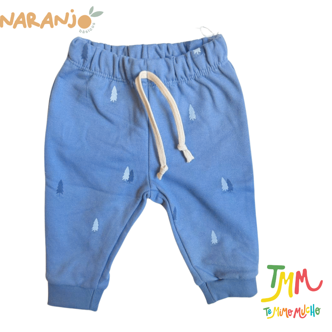 Conjunto Naranjo friza PINITO Azul - Image 3