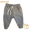Pantaloncito Joggin c/puño Naranjo Gris pinito