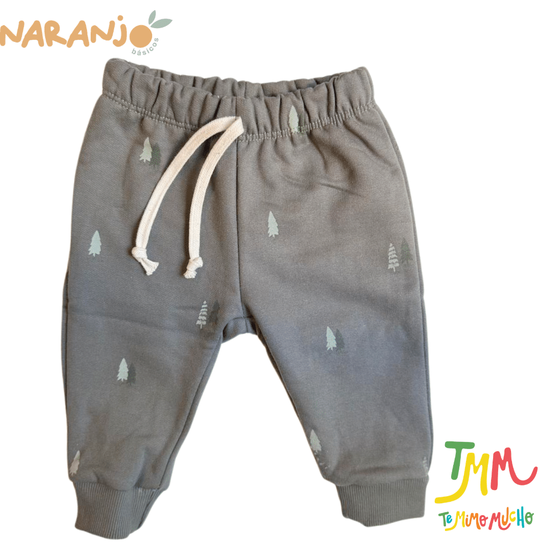 Conjunto Naranjo friza PINITO Gris - Image 4