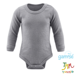 Body Manga Larga GAMISE gris