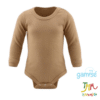 Body Manga Larga GAMISE marron