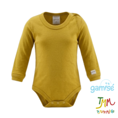 Body Manga Larga GAMISE mostaza
