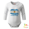 Body Mundial bandera mi primer mundial blanco