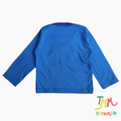 Remera Manga Larga Autos Azul Claro - Imagen 3